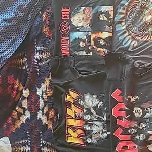 PURGE SALE Band Tshirts inclues 4 shirts